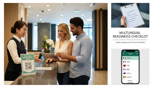 今すぐできる！多言語対応チェックリスト（ホテル・飲食・観光施設向け）